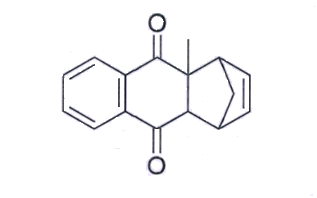 (1R,4S,4aR,9aS)-rel-1-4,4a,9a-Tetrahydro-4a-Methyl-1-4-Methanoanthracene-9-10-dione image